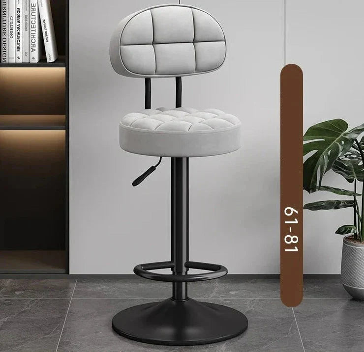 ChandeliersDecor.com-Bar Stools-Minimalistic Swivel Bar Stool Adjustable