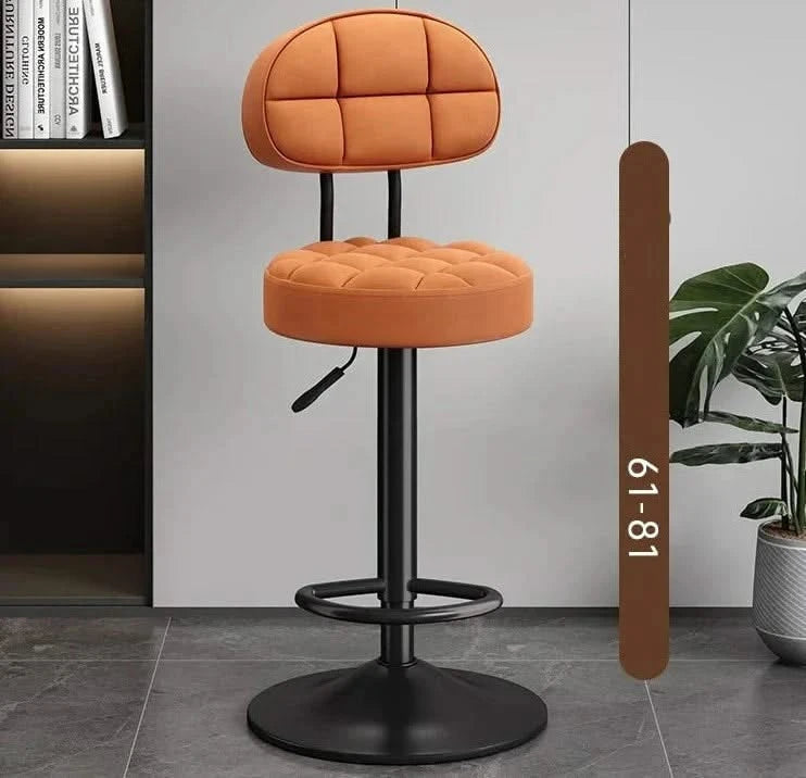 Minimalistic Swivel Bar Stool Adjustable-ChandeliersDecor.com