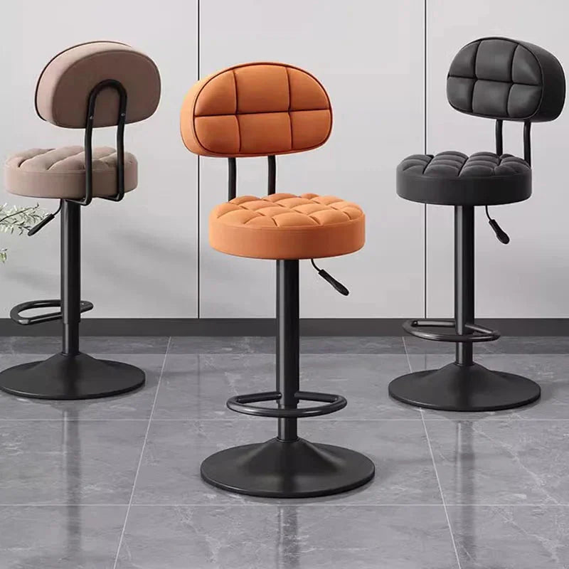 ChandeliersDecor.com-Bar Stools-Minimalistic Swivel Bar Stool Adjustable