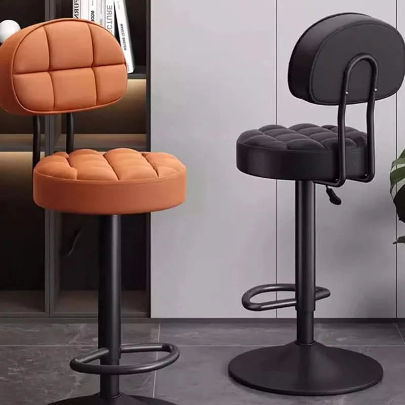 Minimalistic Swivel Bar Stool Adjustable-ChandeliersDecor.com