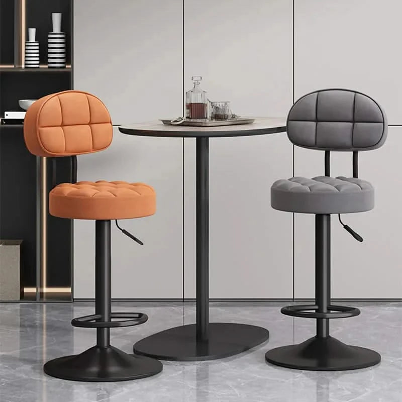 Minimalistic Swivel Bar Stool Adjustable-ChandeliersDecor.com