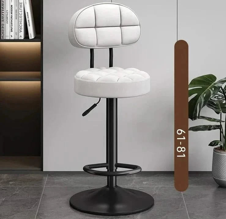 Minimalistic Swivel Bar Stool Adjustable-ChandeliersDecor.com