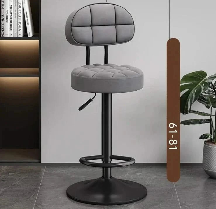 Minimalistic Swivel Bar Stool Adjustable-ChandeliersDecor.com