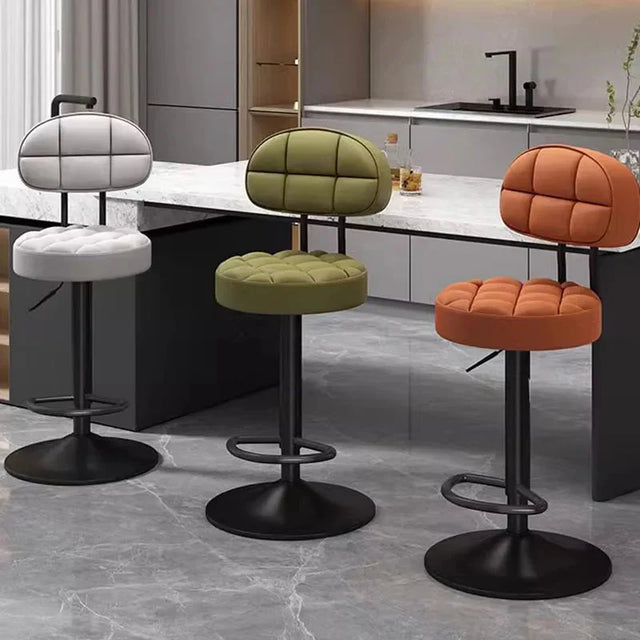 ChandeliersDecor.com-Bar Stools-Minimalistic Swivel Bar Stool Adjustable