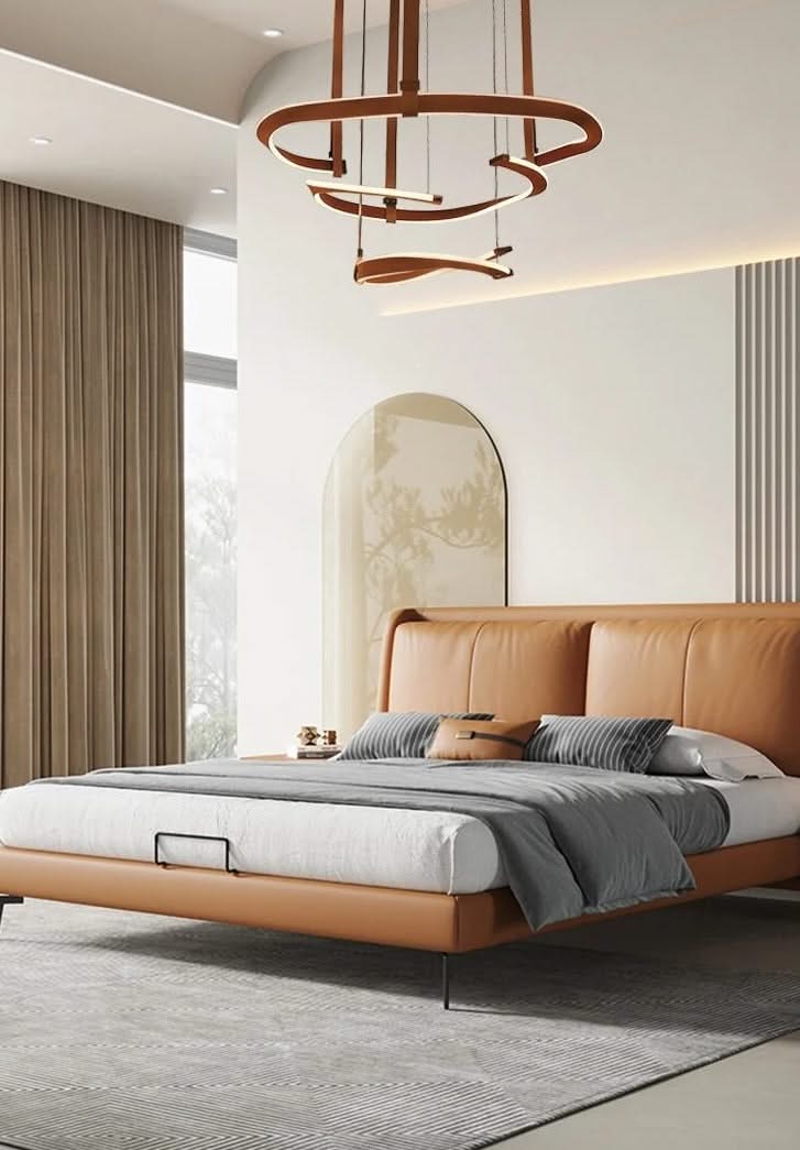 ModaLux Leather Craft LED Chandelier-ChandeliersDecor.com