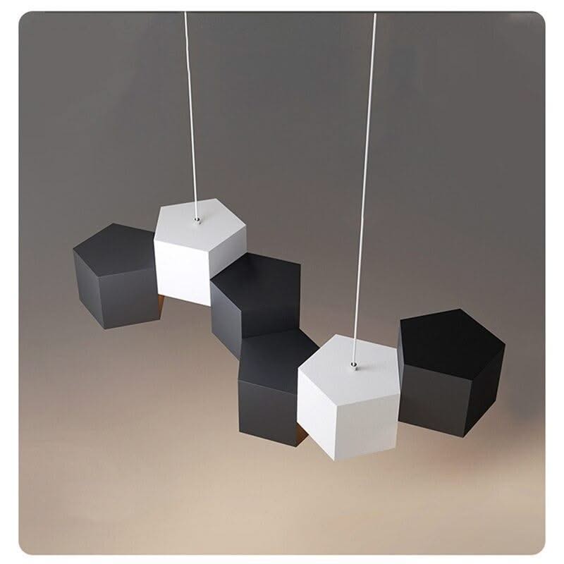 ChandeliersDecor.com-Kitchen Island-Modern Chandelier Lighting Blocks Pendant Light
