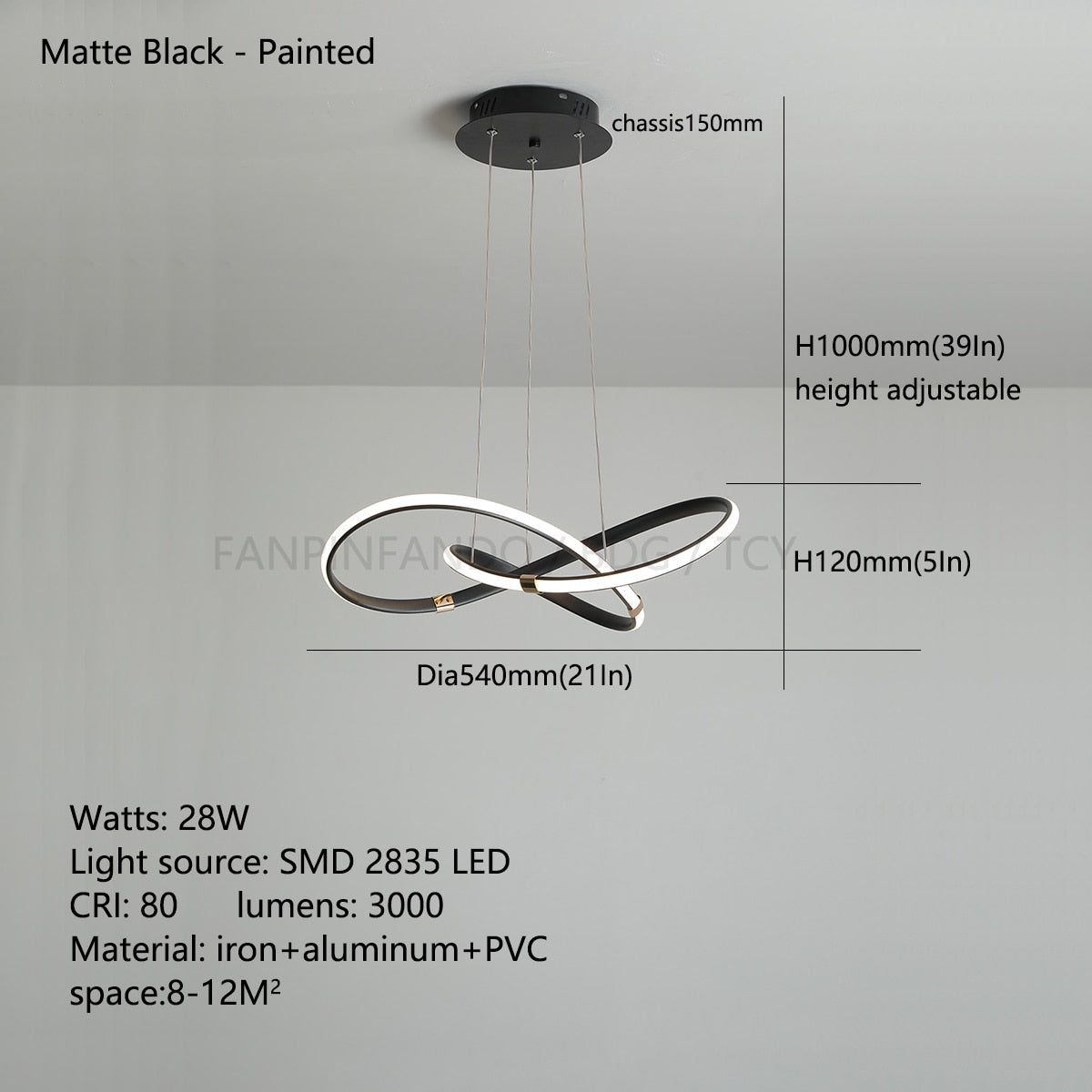 ChandeliersDecor.com-Kitchen Island-Modern Chrome Plated Gold LED Chandelier for Dining and Living Room