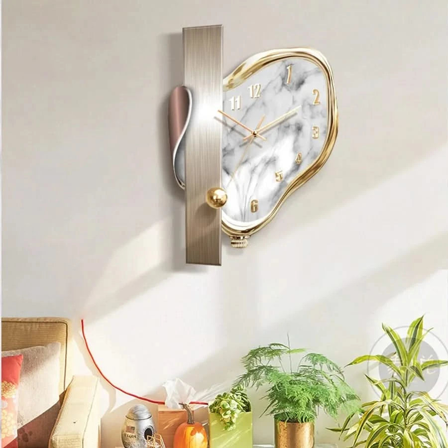 Modern Dome Swingable Wall Clock-ChandeliersDecor.com