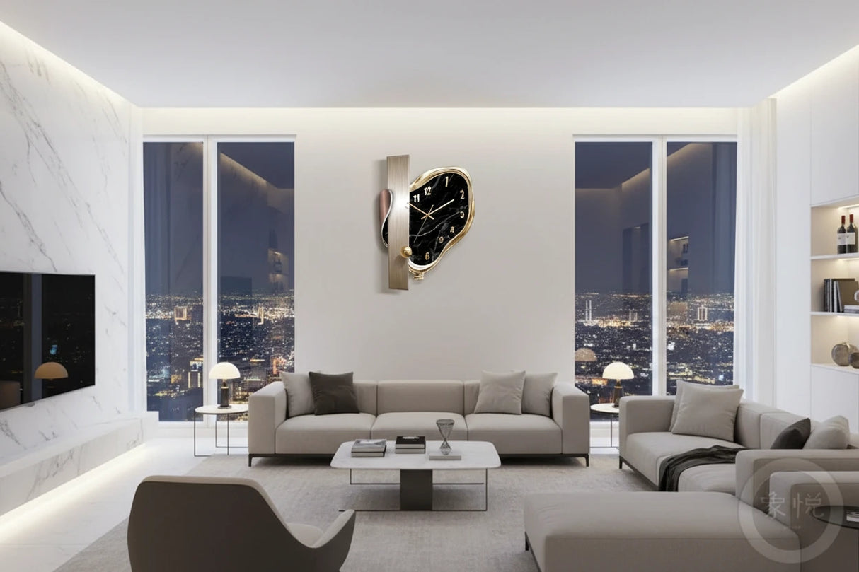 Modern Dome Swingable Wall Clock-ChandeliersDecor.com
