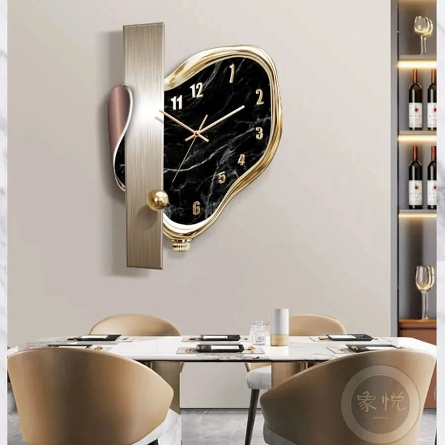 Modern Dome Swingable Wall Clock-ChandeliersDecor.com