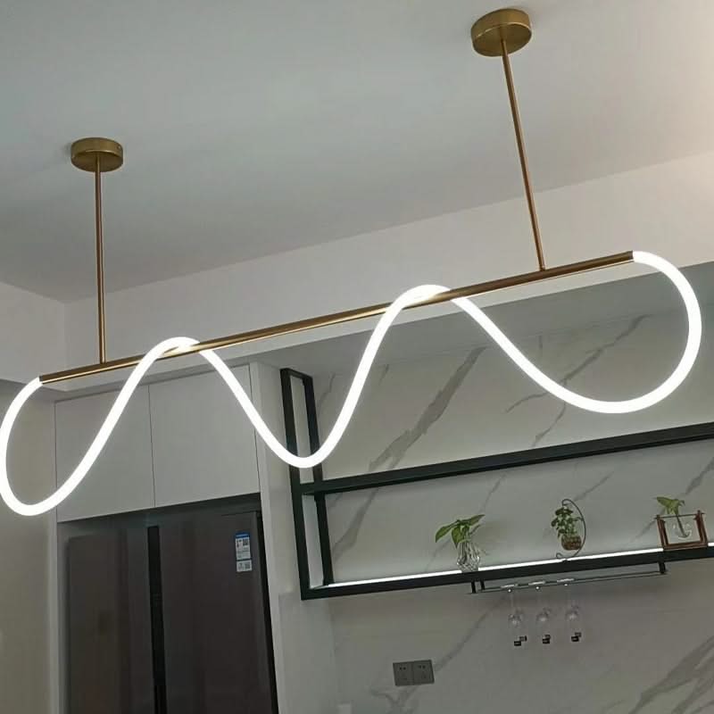 Modern Long Hose LED Chandelier for Dining Room-ChandeliersDecor.com