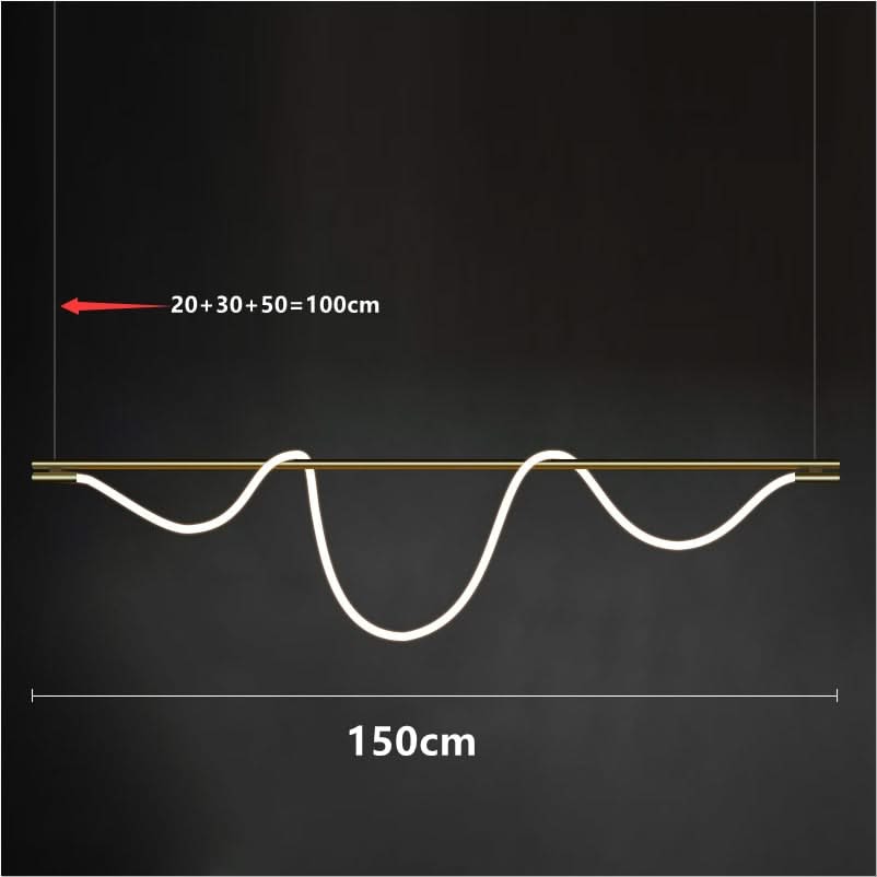 Modern Long Hose LED Chandelier for Dining Room-ChandeliersDecor.com