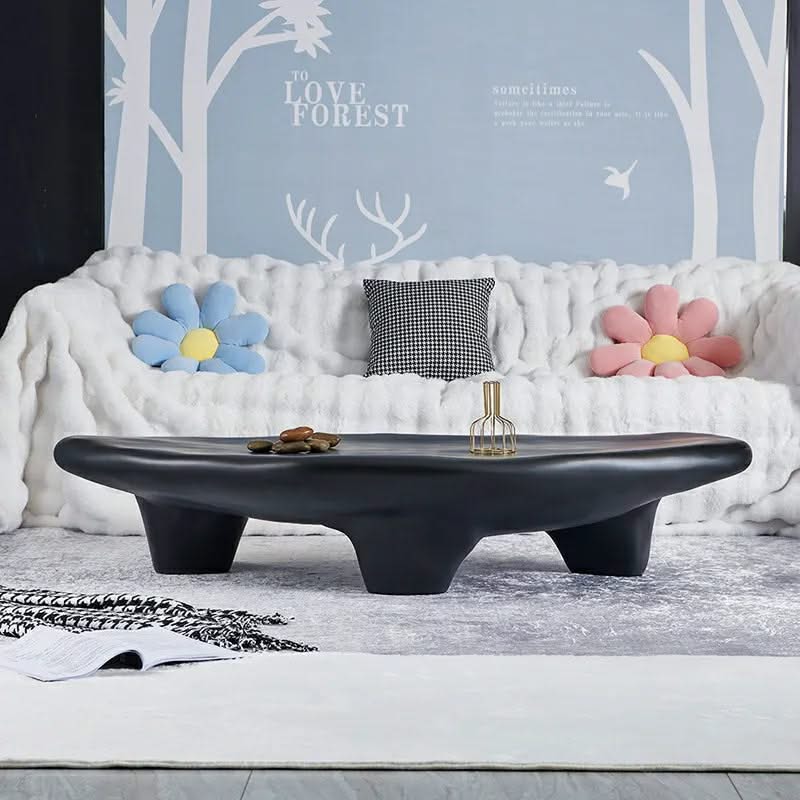 Modern Minimalist Black Coffee Table for a Stylish Living Room-ChandeliersDecor.com