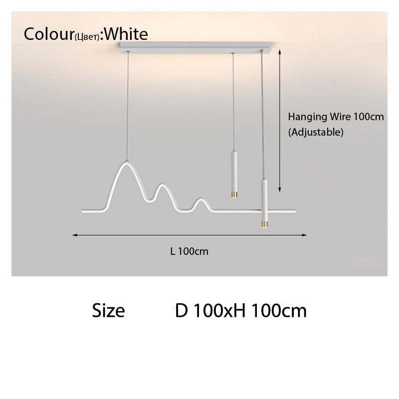 Modern Minimalist LED Chandelier Light-ChandeliersDecor.com