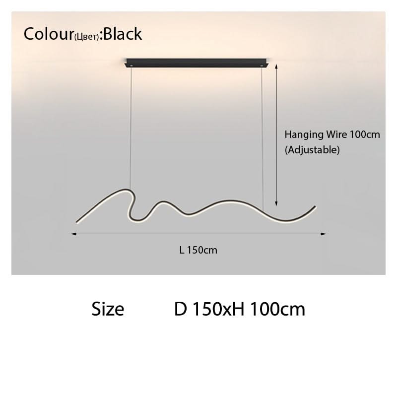 Modern Minimalist LED Chandelier Light-ChandeliersDecor.com