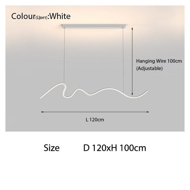 Modern Minimalist LED Chandelier Light-ChandeliersDecor.com