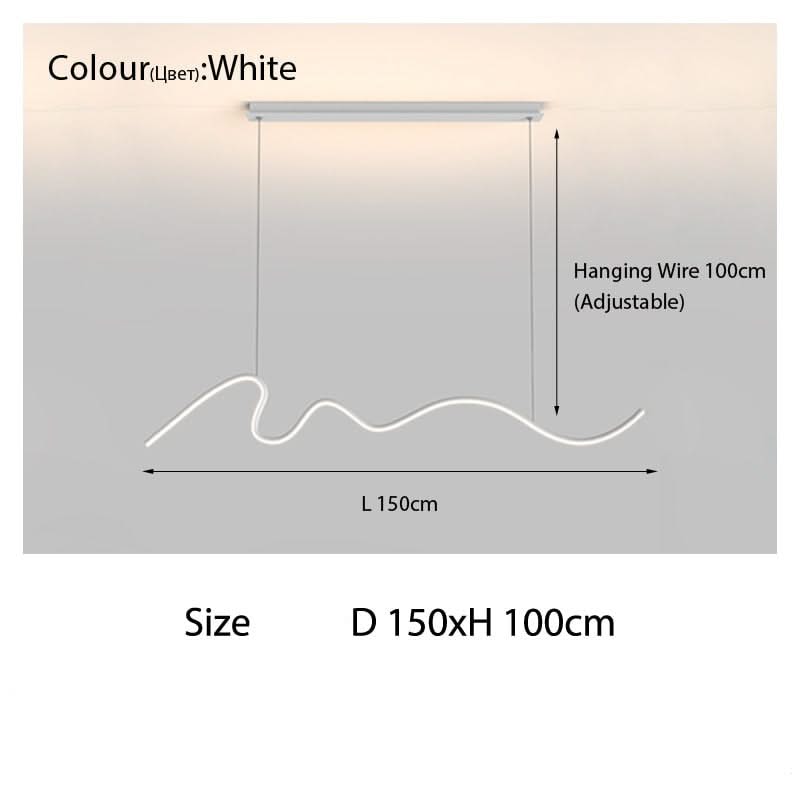 Modern Minimalist LED Chandelier Light-ChandeliersDecor.com