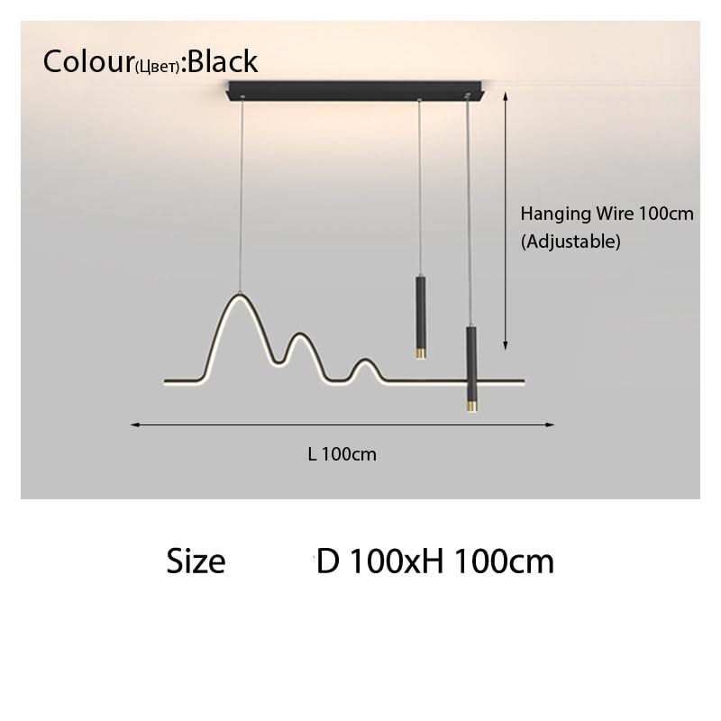 Modern Minimalist LED Chandelier Light-ChandeliersDecor.com