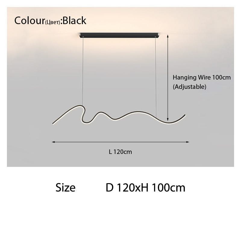 Modern Minimalist LED Chandelier Light-ChandeliersDecor.com