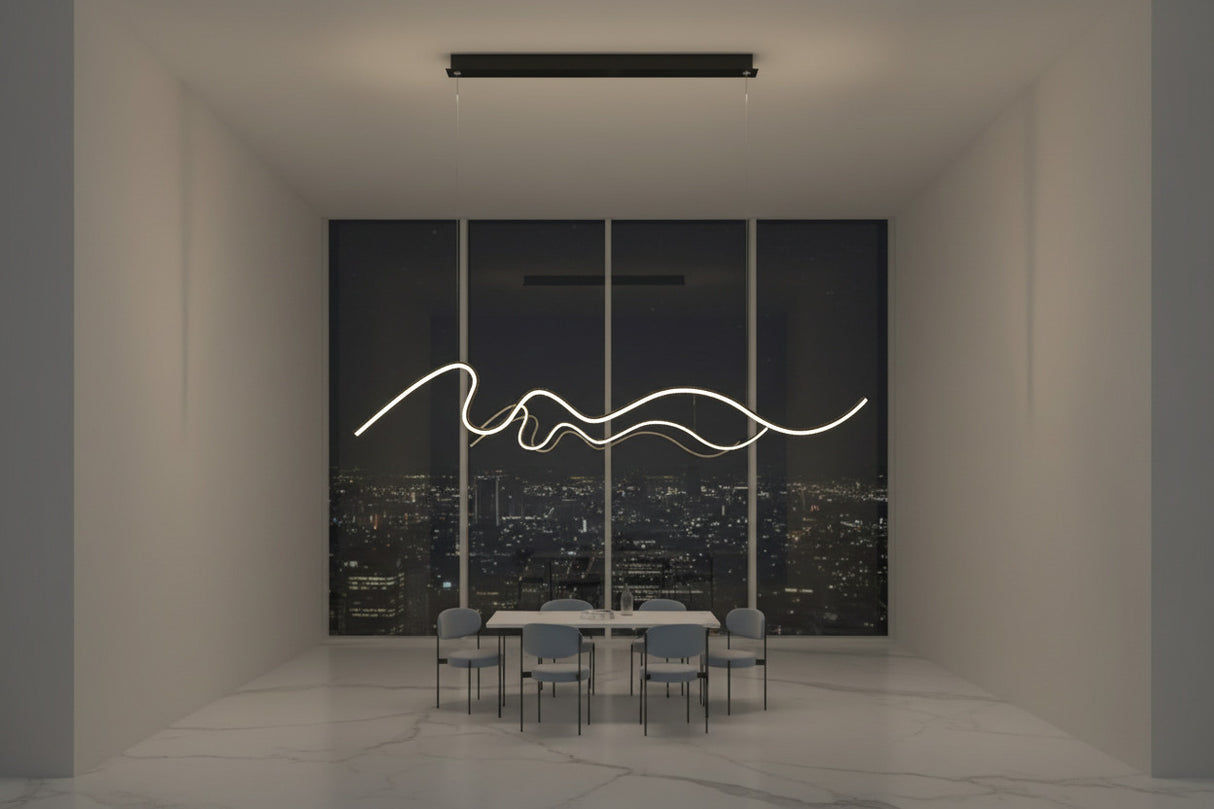 Modern Minimalist LED Chandelier Light-ChandeliersDecor.com