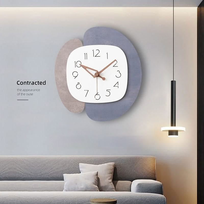 Modern Mute Wall Clock Punch-Free Wall Clock-ChandeliersDecor.com