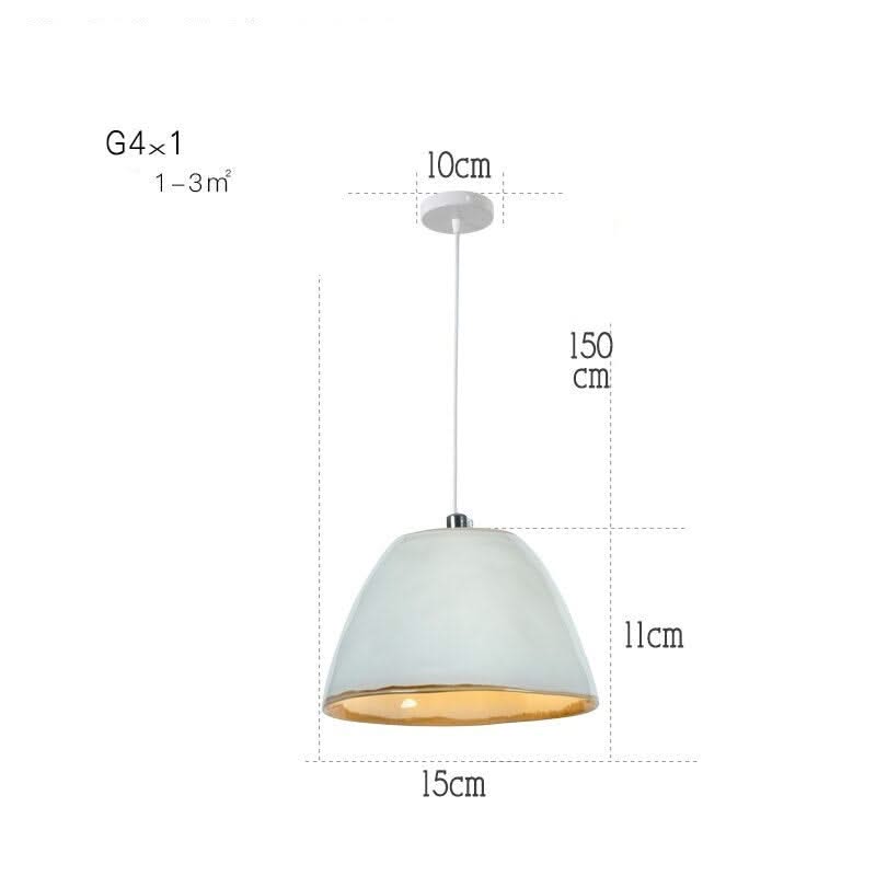 Modern Tea Cup Teapot Crockery Ceramic Led Pendant Lights-ChandeliersDecor.com