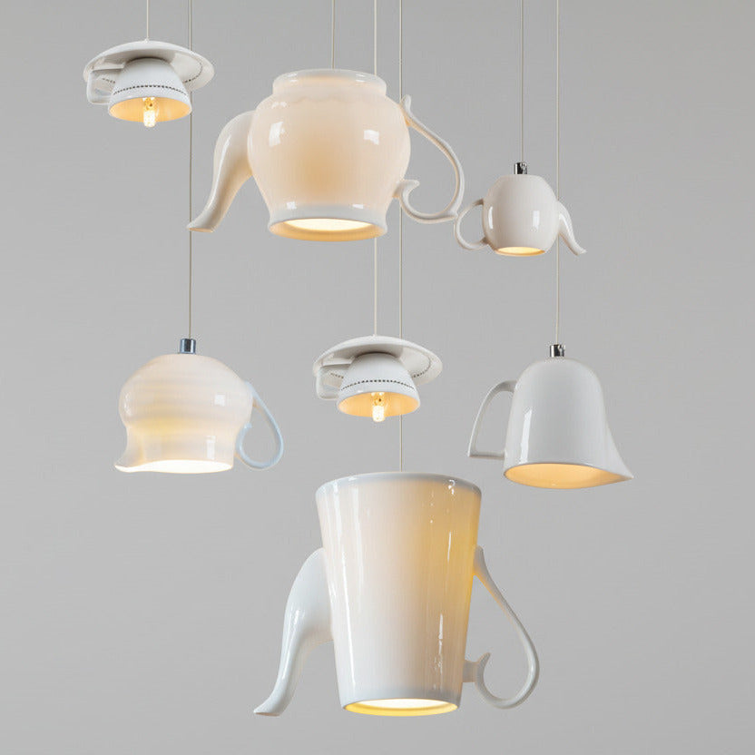 ChandeliersDecor.com-Kitchen Island-Modern Tea Cup Teapot Crockery Ceramic Led Pendant Lights