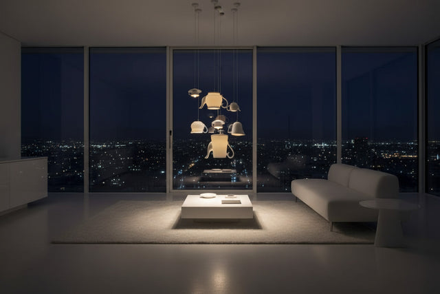 Modern Tea Cup Teapot Crockery Ceramic Led Pendant Lights-ChandeliersDecor.com