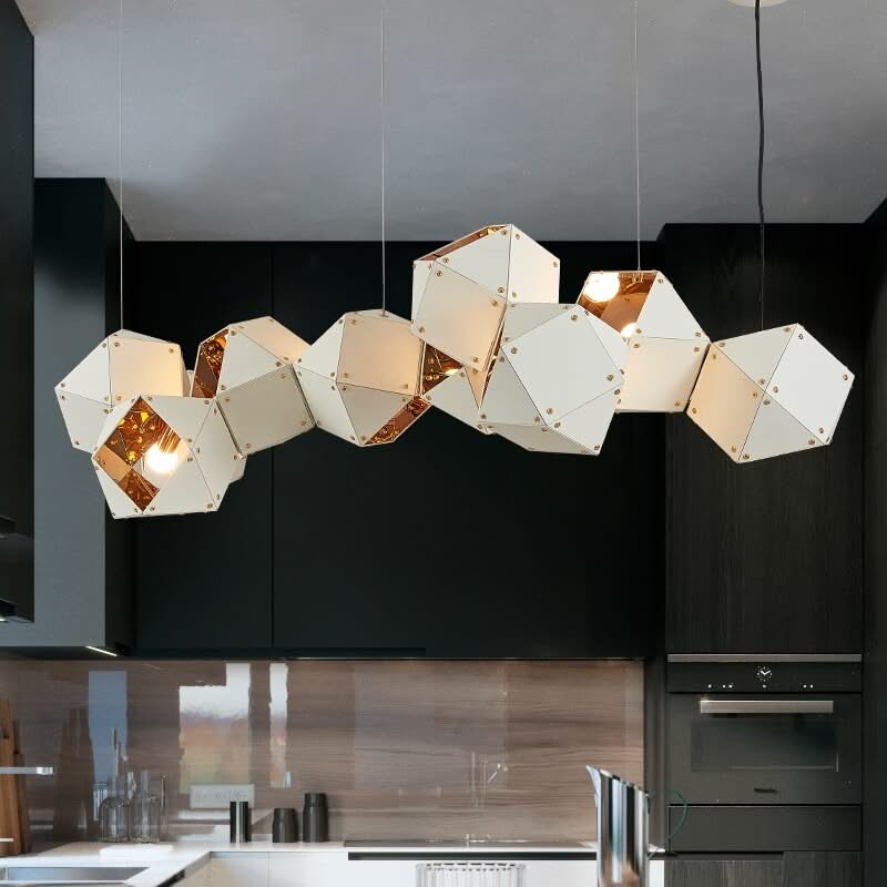 ChandeliersDecor.com-Kitchen Island-Molecules Hanging Light - Perfectly Illuminating Spaces
