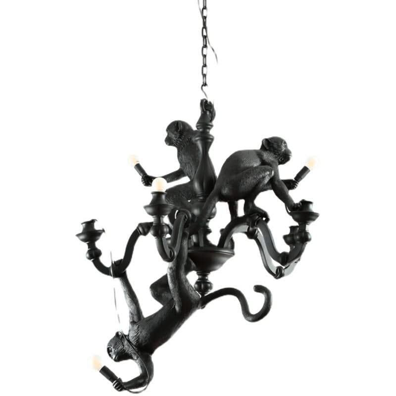 Monkeys Chandelier Luxurious Ceiling Lamp-ChandeliersDecor.com