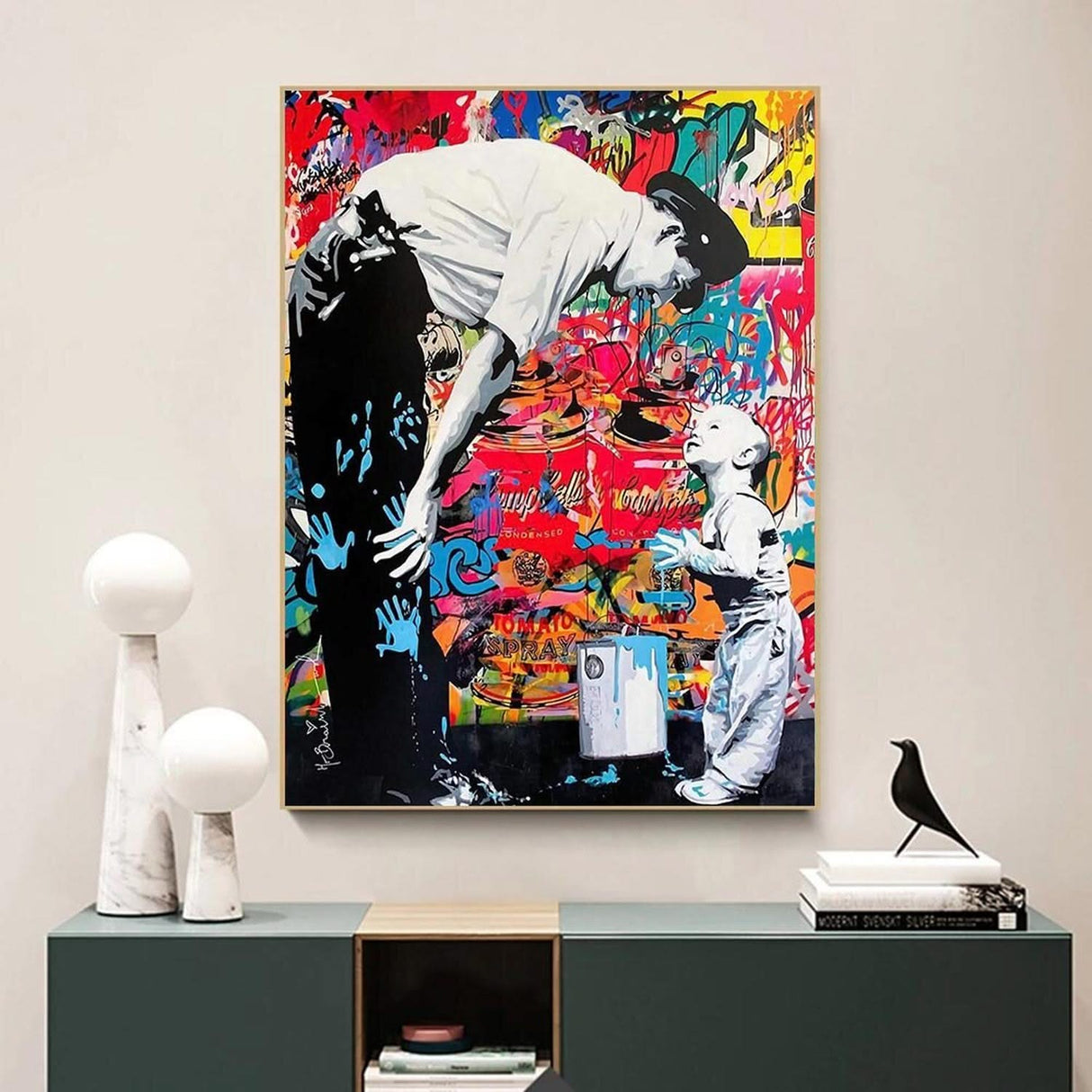 Mr. Brainwash: Not Guilty Canvas Wall Art-ChandeliersDecor.com