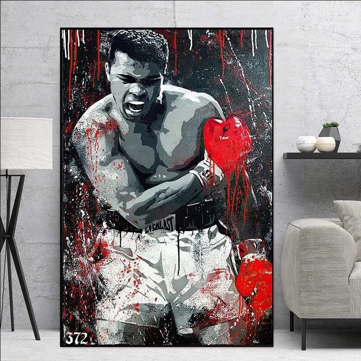 Muhammad Ali Poster: Iconic Boxing Legend-ChandeliersDecor.com