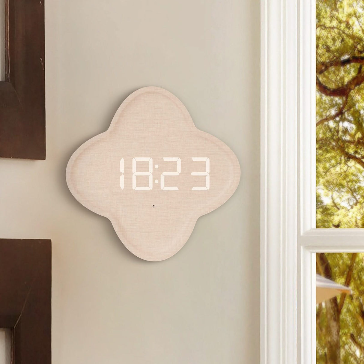 ChandeliersDecor.com-Wall Clocks-New plug-in Style Flower Creative Vancleef Wall Clock