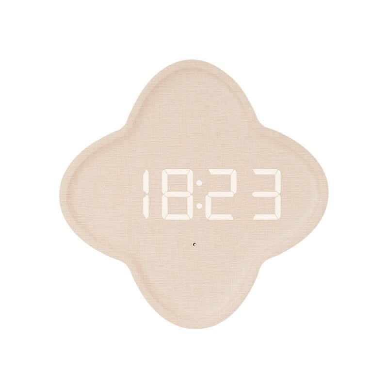 ChandeliersDecor.com-Wall Clocks-New plug-in Style Flower Creative Vancleef Wall Clock