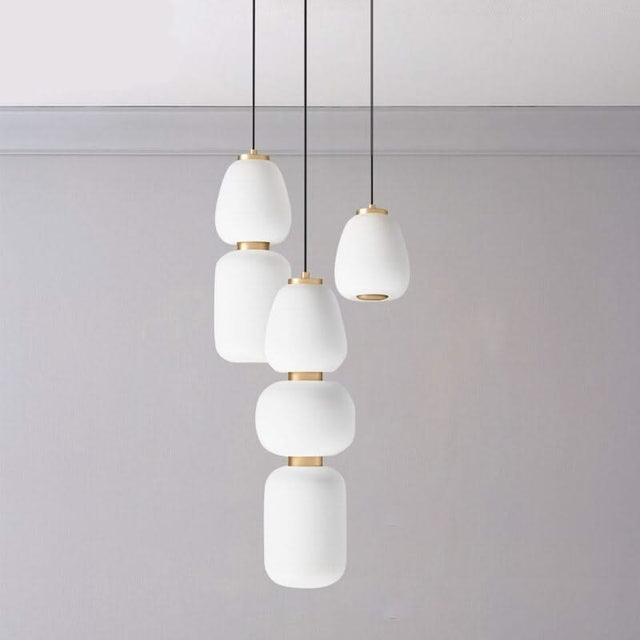 Nordic Glass Pendant Light: Exquisite Lighting Fixture-ChandeliersDecor.com