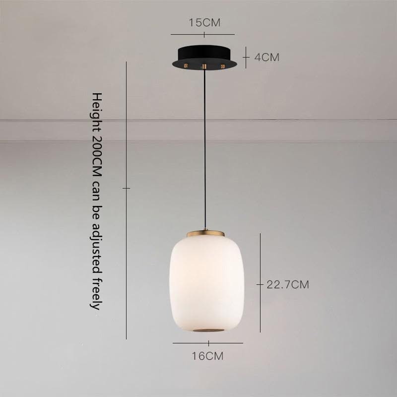 ChandeliersDecor.com-Pendant Lights-Nordic Glass Pendant Light: Exquisite Lighting Fixture