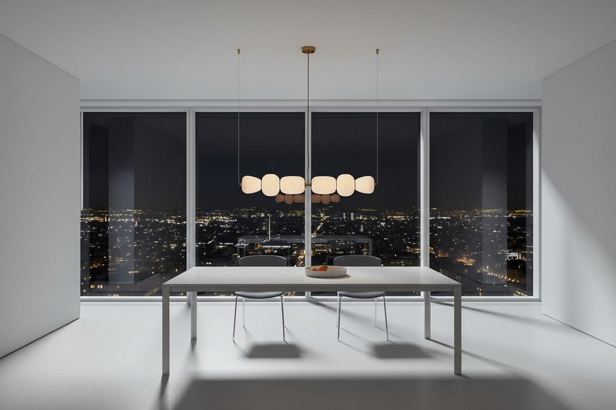 Nordic Glass Pendant Light: Exquisite Lighting Fixture-ChandeliersDecor.com