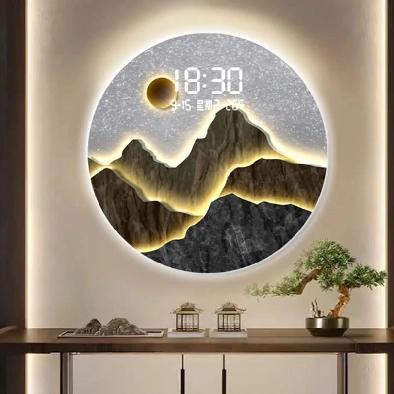 Nordic Horloge Murale Wall Clock-ChandeliersDecor.com