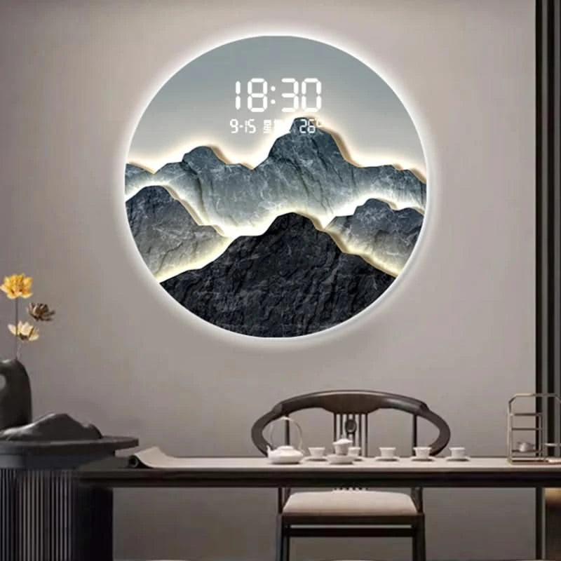 Nordic Horloge Murale Wall Clock-ChandeliersDecor.com