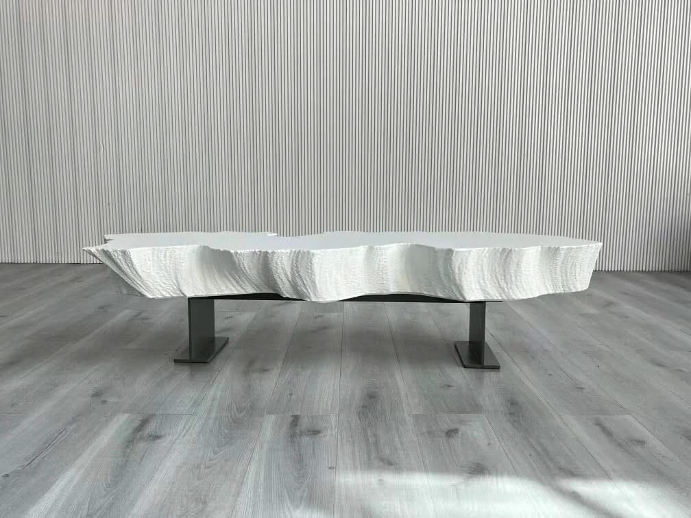 Nordic Modern Minimalist Glass Fiber-Reinforced Plastic Coffee Table-ChandeliersDecor.com