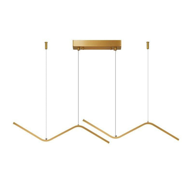 ChandeliersDecor.com-Kitchen Island-Nordic Pendant Light Art Line LED Hanging Lamp
