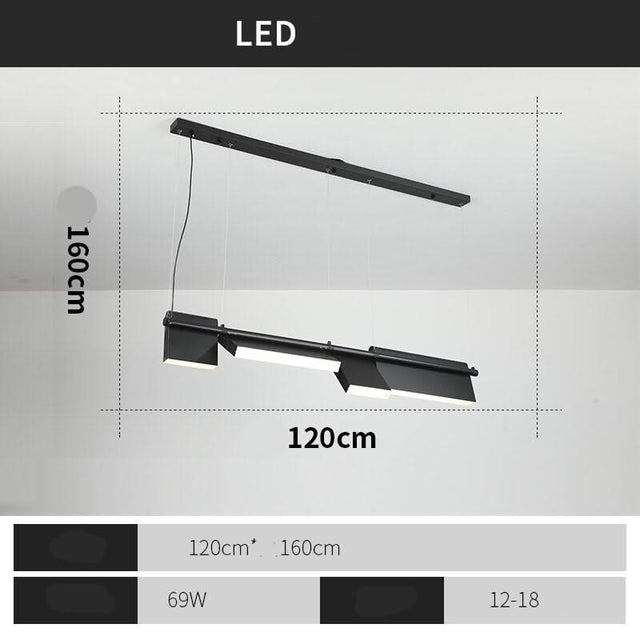 ChandeliersDecor.com-Kitchen Island-Novelty Art LED Light for Showrooms and Offices
