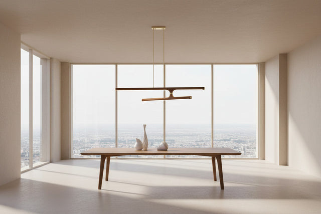 Oak Wood Kitchen Island LED Light Bar-ChandeliersDecor.com