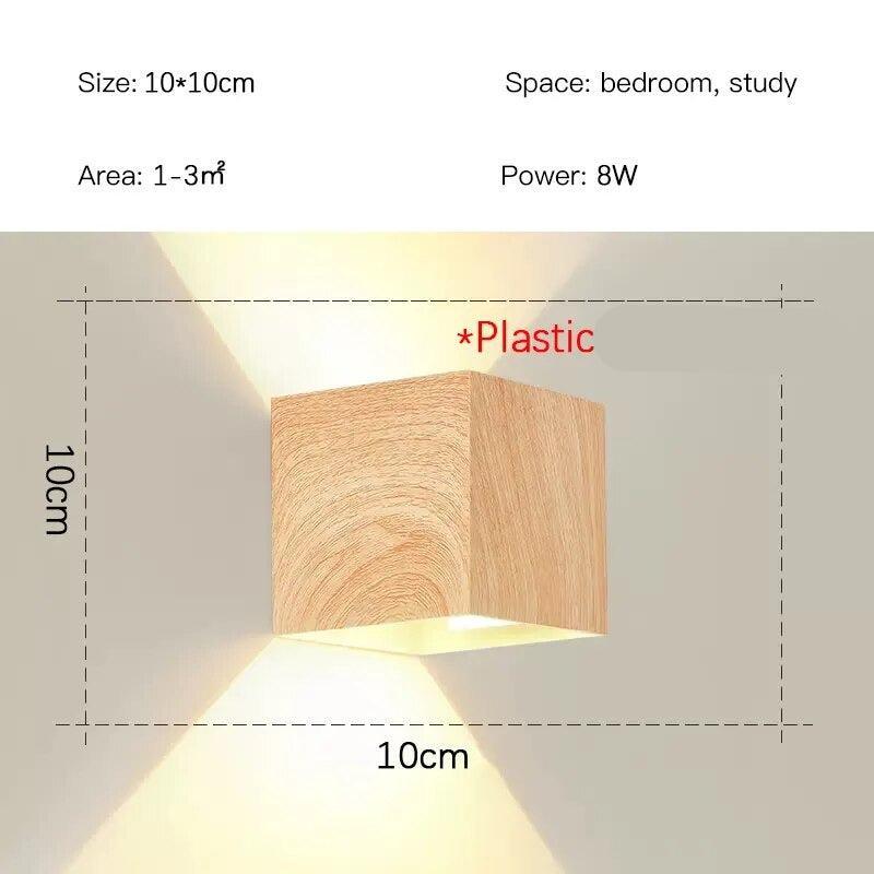 ChandeliersDecor.com-Ceiling Chandelier-Oak Wood Pendant Ceiling Light