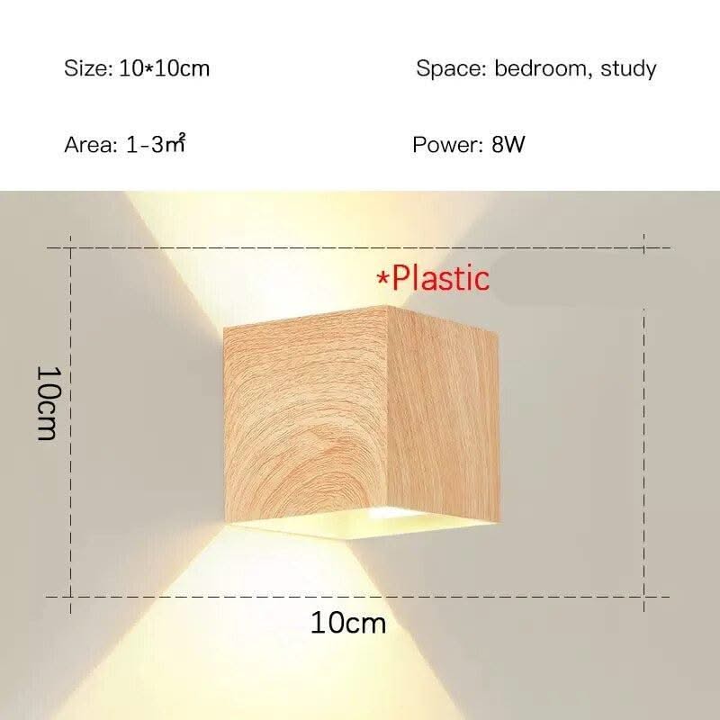 ChandeliersDecor.com-Ceiling Chandelier-Oak Wood Pendant Ceiling Light