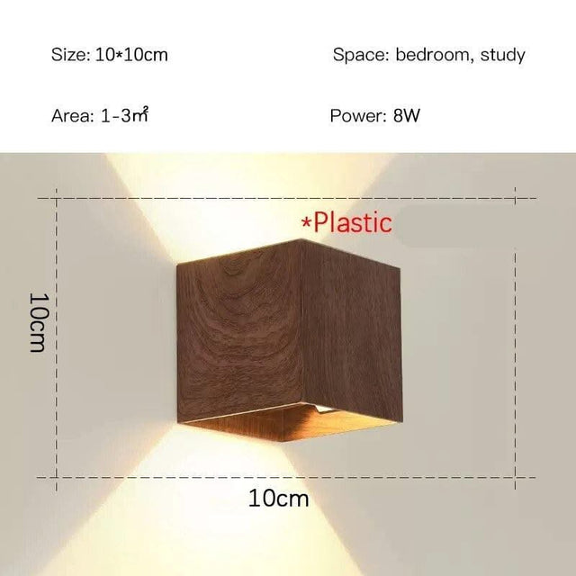ChandeliersDecor.com-Ceiling Chandelier-Oak Wood Pendant Ceiling Light