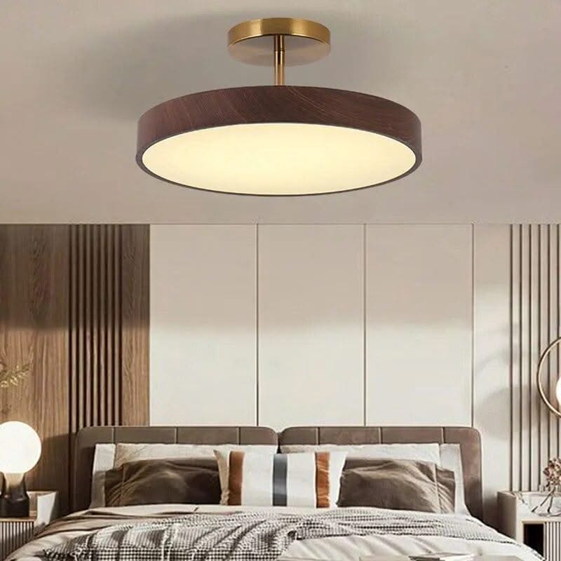 ChandeliersDecor.com-Ceiling Chandelier-Oak Wood Pendant Ceiling Light