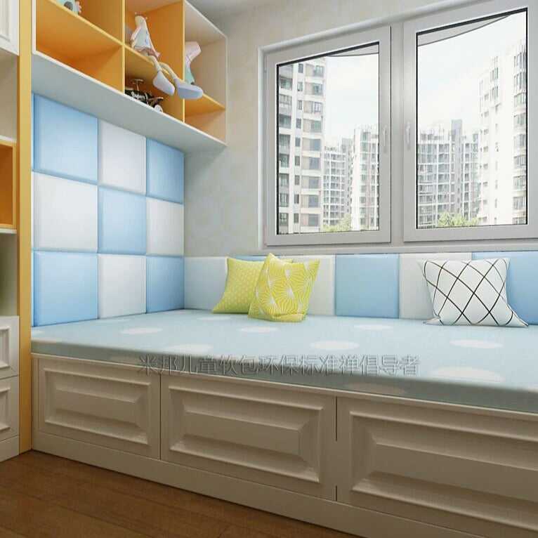 ChandeliersDecor.com-Padded Walls-Ocean Waves Kids Wall Padded Safety Cushions