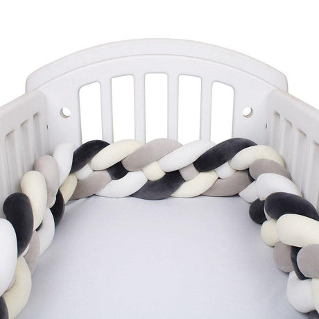 ChandeliersDecor.com-Crib Bumper-Organic Cotton Cot Bumper: Crib Bumper for Babies