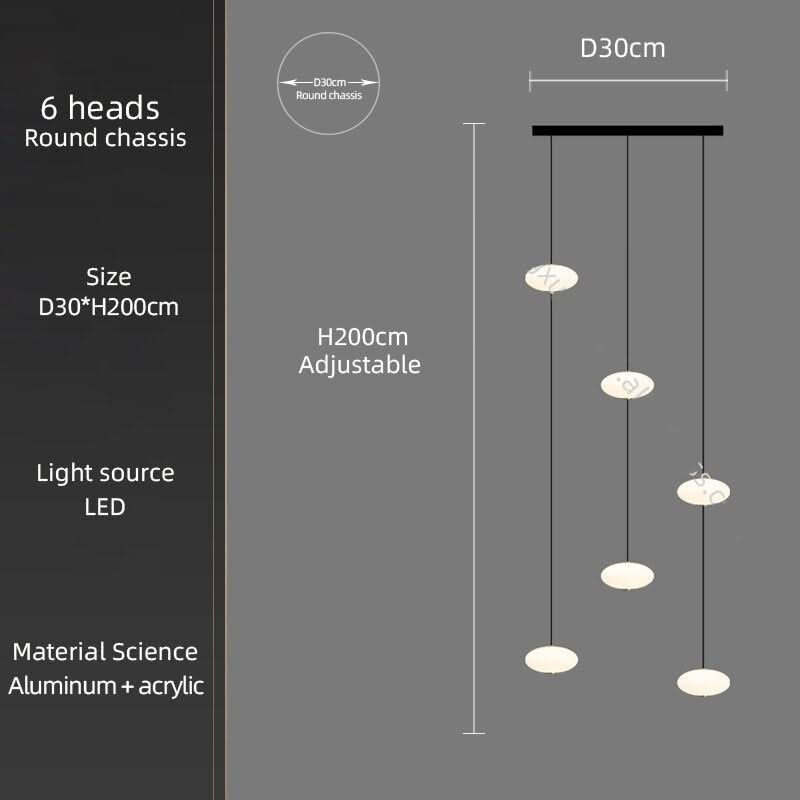 Oval Pendant Chandelier - Illuminate Your Space-ChandeliersDecor.com